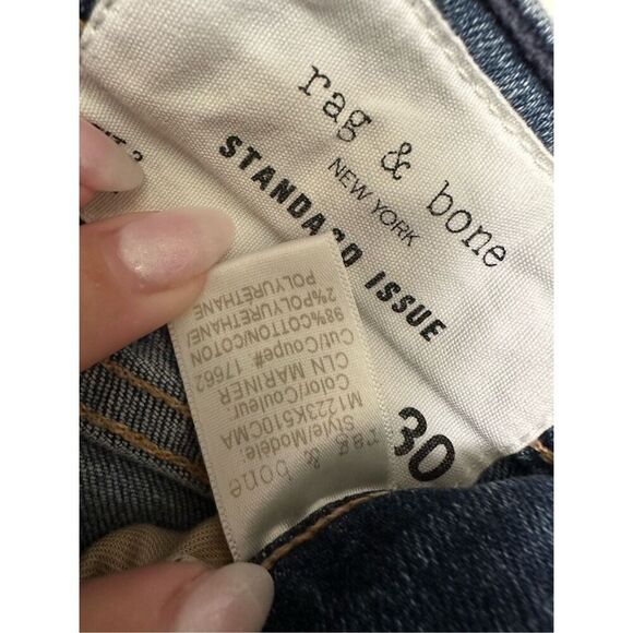 Rag & bone women’s standard issue slim fit 2 - 30 x 33 - Picture 7 of 10